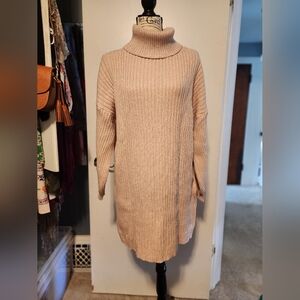 Soft Pink Sweater Tunic